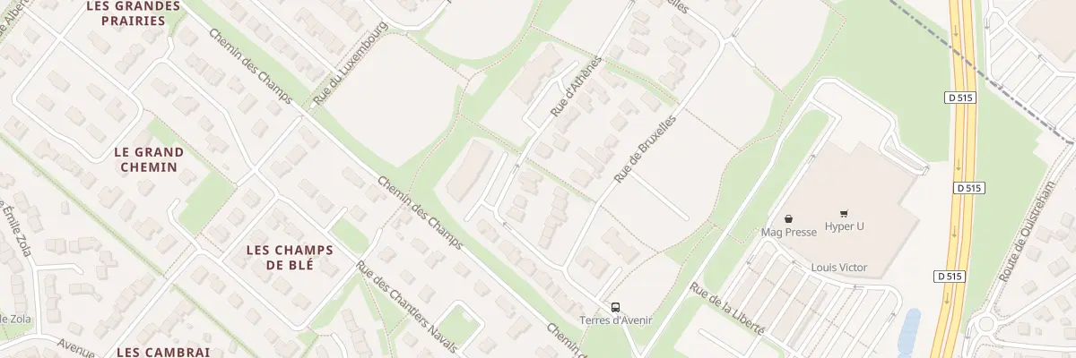 Plan du 8 Rue d’Athènes à Blainville-sur-Orne