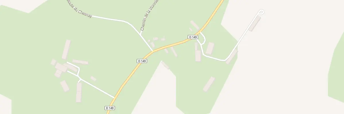 Plan du 1960 Rte de Courcité à Trans