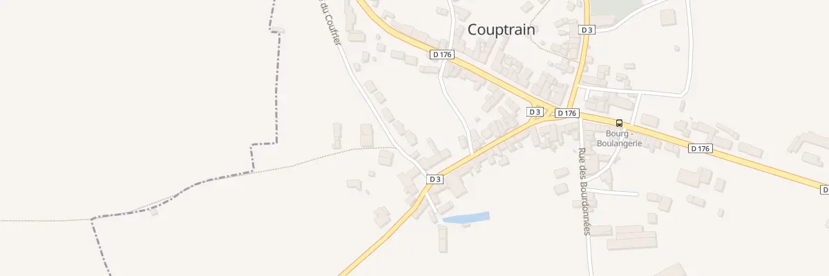 Plan du 6 Rue du Coufrier à Couptrain