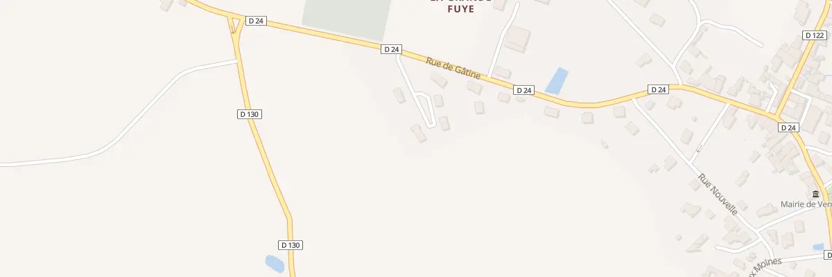Plan du 5 All de Gâtine à Verruyes