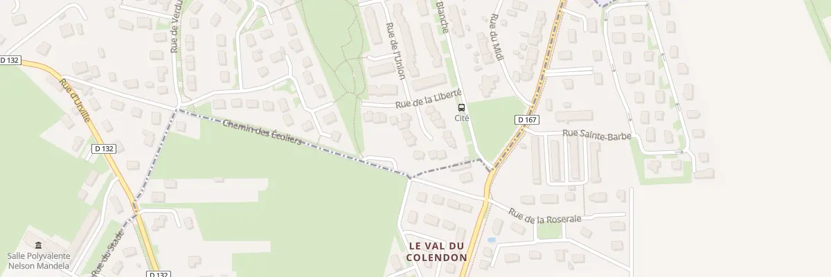 Plan du 6 Rue du Huit Mai à Gouvix