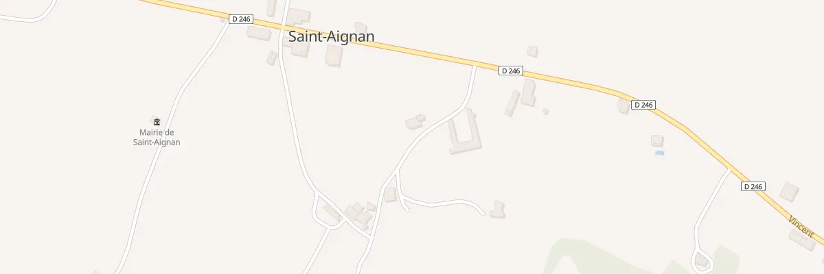 Plan du 8 Saint Cric à Saint-Aignan
