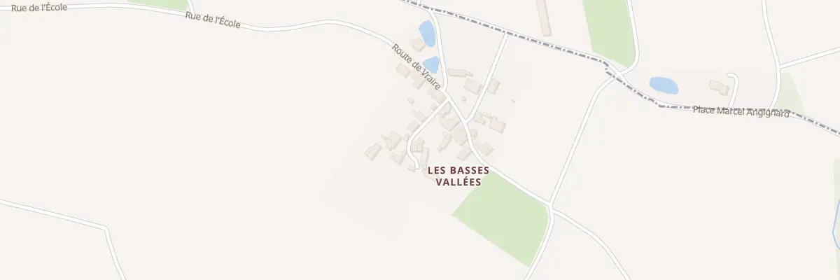 Plan du 1 Imp des Vanniers à Val en Vignes