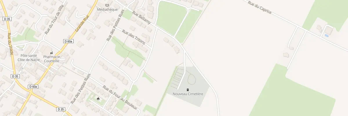 Plan du 18 Rue des Libellules à Colleville-Montgomery