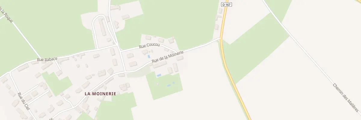 Plan du 1 Rue de la Moinerie à Urville