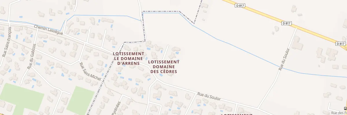 Plan du 5 Rue du Gabizos à Lée