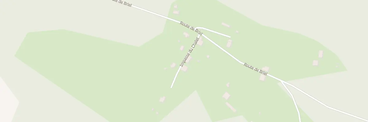 Plan du 9 Briel à Lucmau