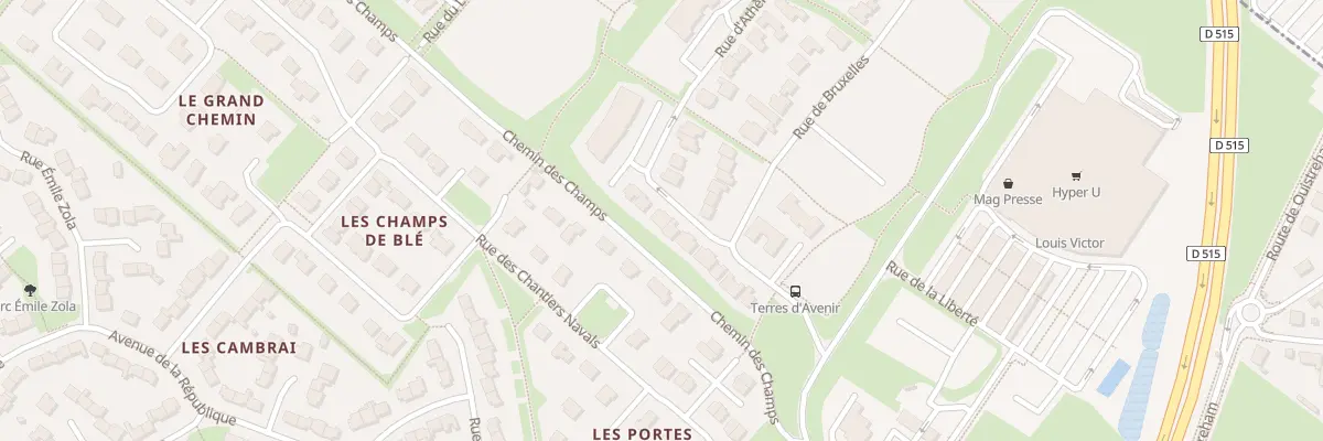 Plan du 7 Rue d’Athènes à Blainville-sur-Orne