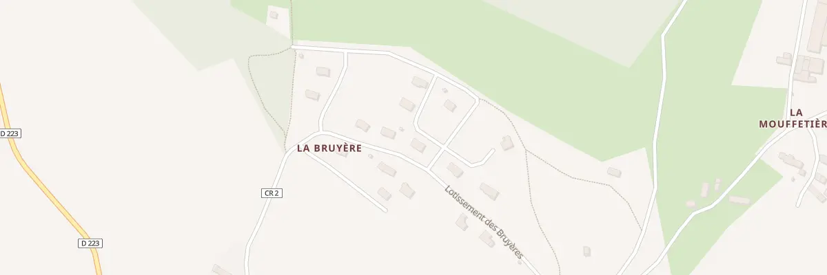 Plan du 18 Lot des Bruyères à La Pallu