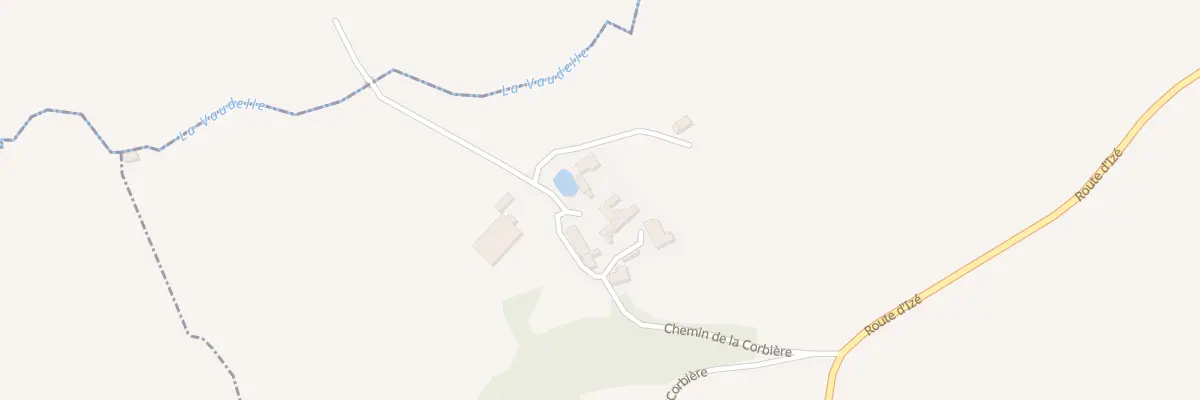 Plan du 310 Che de la Corbière à Saint-Thomas-de-Courceriers