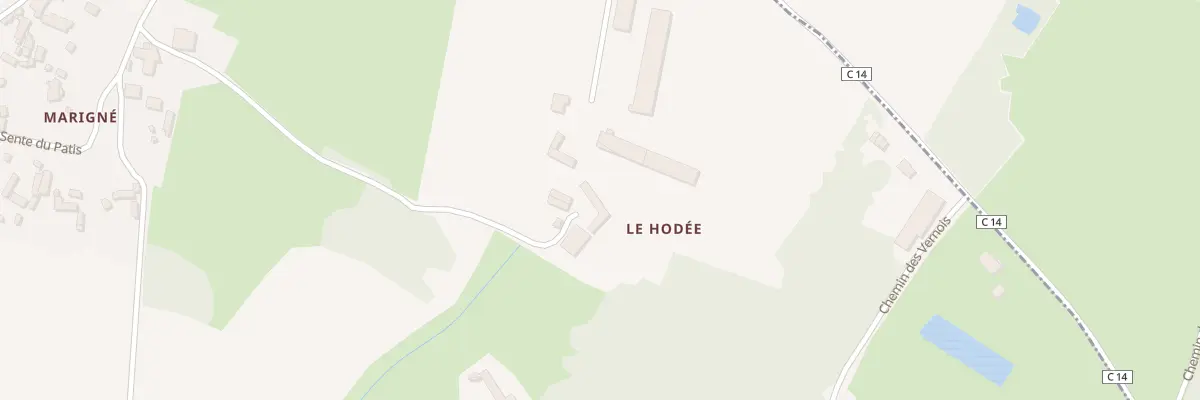 Plan du 5180A La Hodee à Brissac Loire Aubance