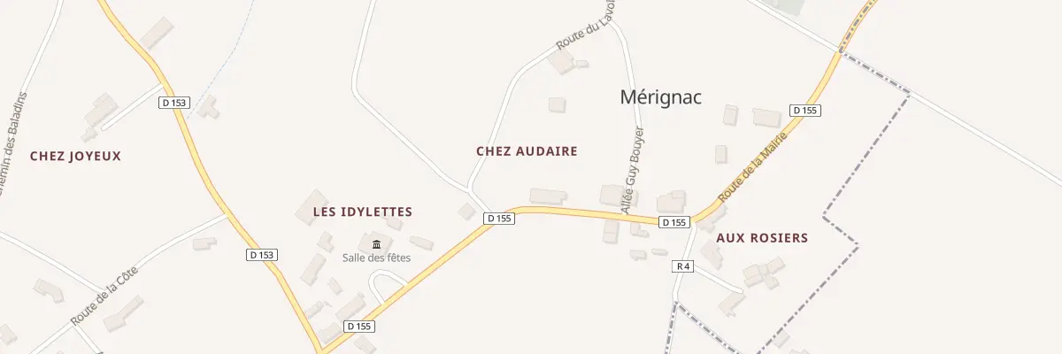 Plan du 5033 Chez Audaire à Mérignac
