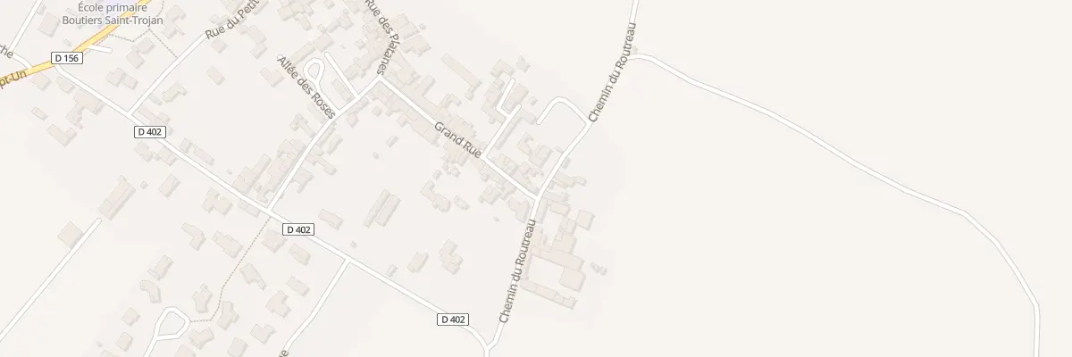 Plan du 25 Grande Rue à Boutiers-Saint-Trojan