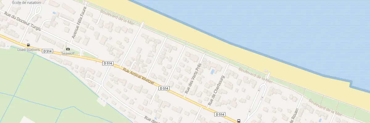 Plan du 84 Rue Blanche Rose à Hermanville-sur-Mer