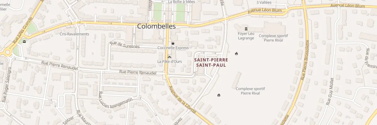 Plan du 5 Rue de Verdun à Colombelles
