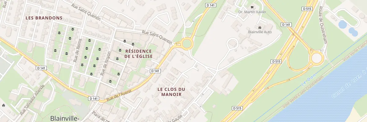 Plan du 39 Bd Périphérique à Blainville-sur-Orne