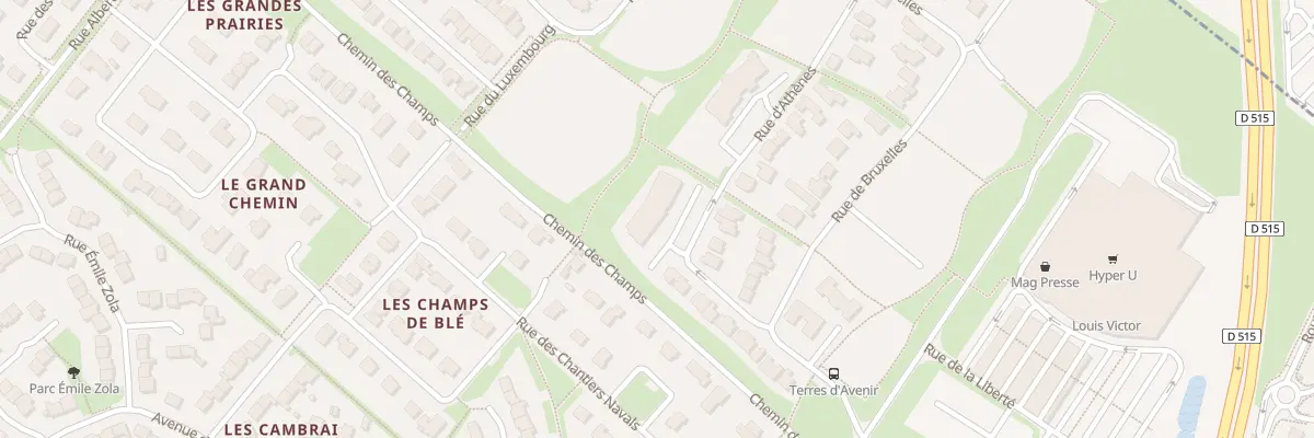 Plan du 13 Rue d’Athènes à Blainville-sur-Orne