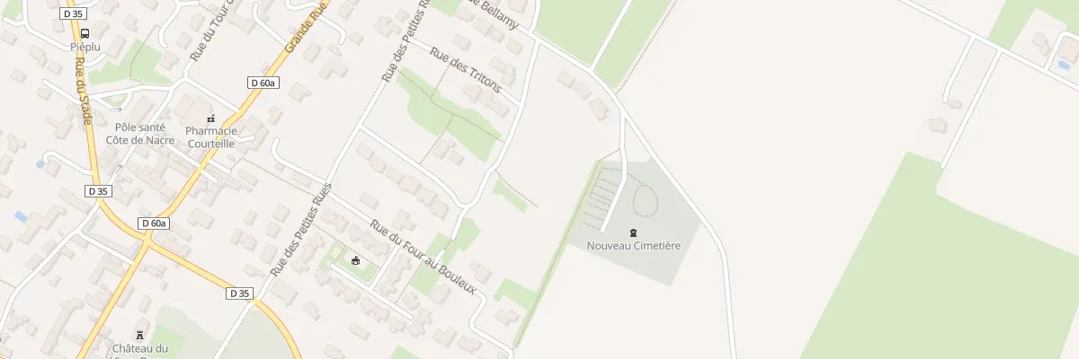 Plan du 7 Rue des Libellules à Colleville-Montgomery