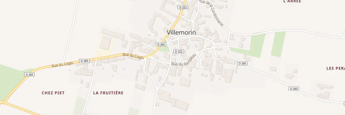 Plan du 6 Rue du Trieur à Villemorin