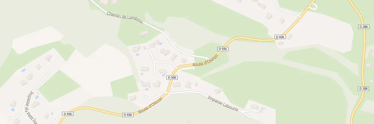 Plan du 9816 Che de Lambrou à Arros-de-Nay