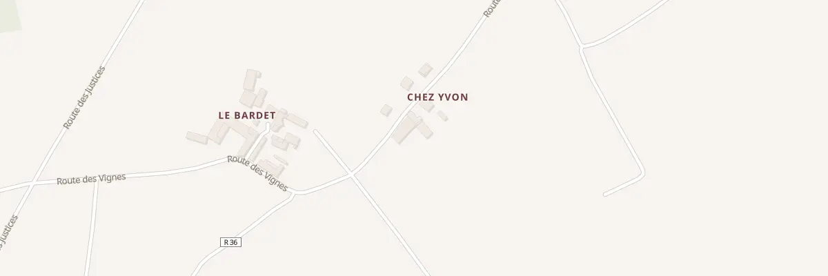 Plan du 3 Rte des Vignes à Saint-Palais-du-Né