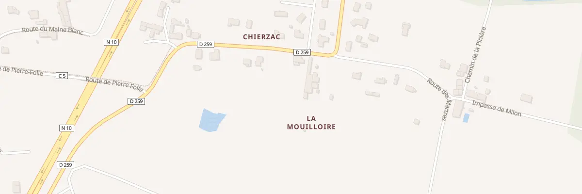 Plan du 5117 La Mouilloire à Bedenac