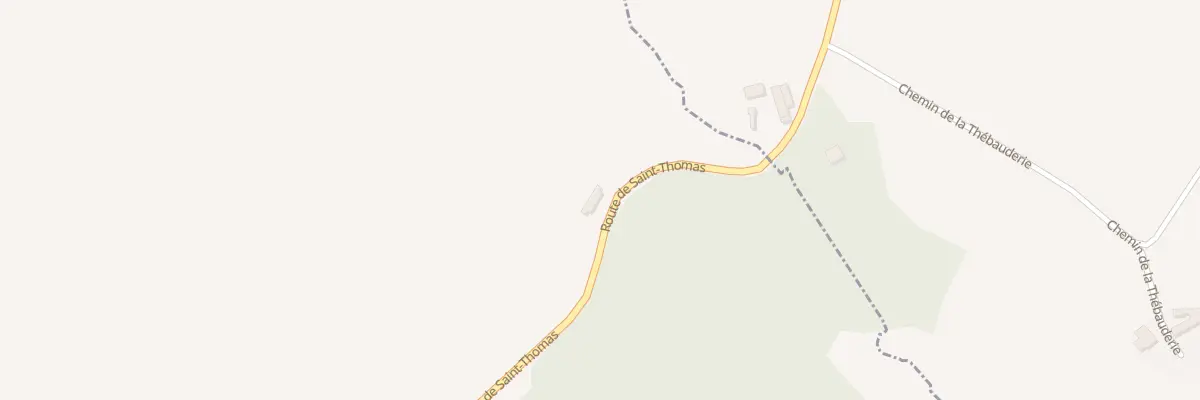 Plan du 2331 Rte de Saint Thomas à Izé