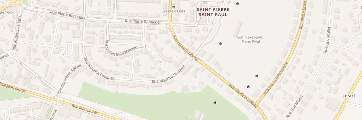 Plan du 4 Rue Maurice Fouque à Colombelles