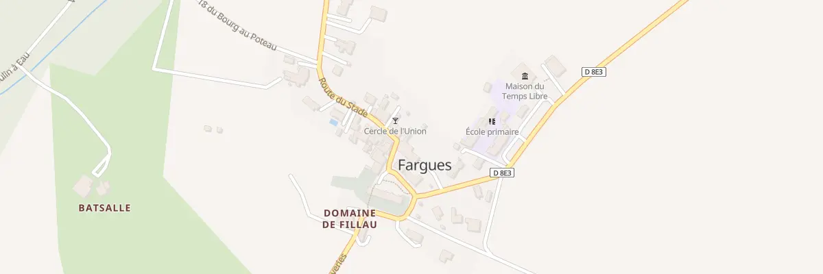 Plan du 7B Pl du Bourg à Fargues