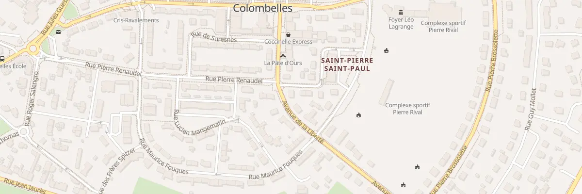 Plan du 2 Rue de Verdun à Colombelles
