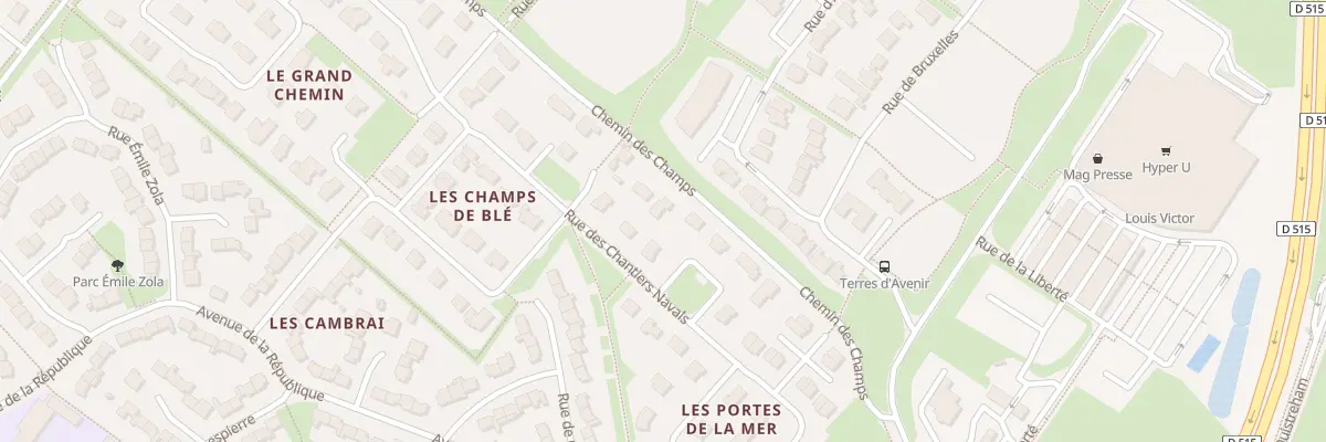 Plan du 21 Rue des Chantiers Navals à Blainville-sur-Orne