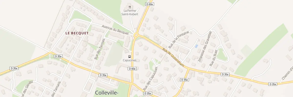 Plan du 9 Rue des Capucines à Colleville-Montgomery