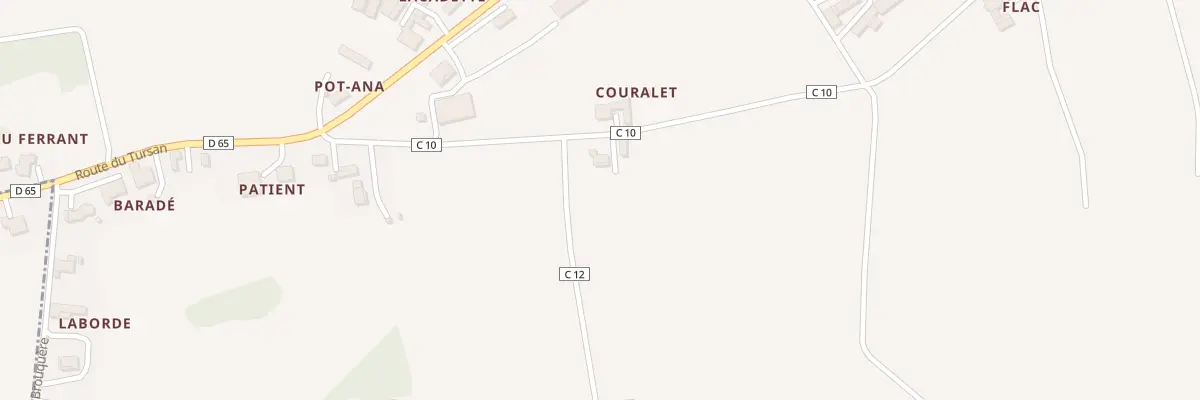 Plan du 1229 Rte du Flac au Vignau