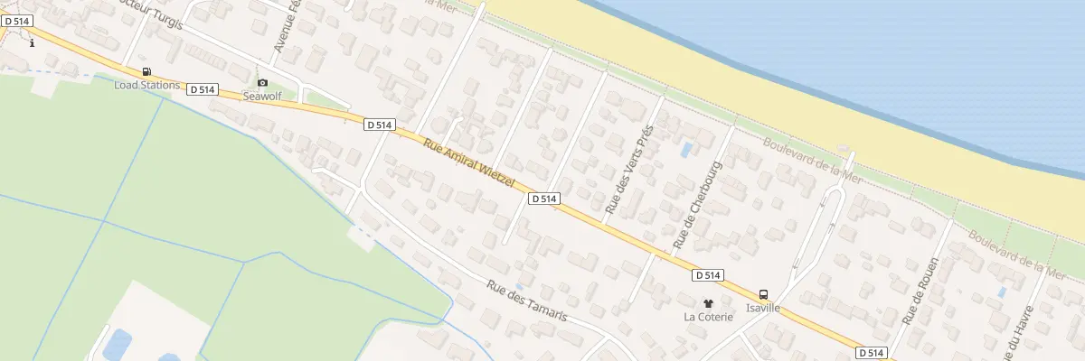 Plan du 13 Rue Blanche Rose à Hermanville-sur-Mer