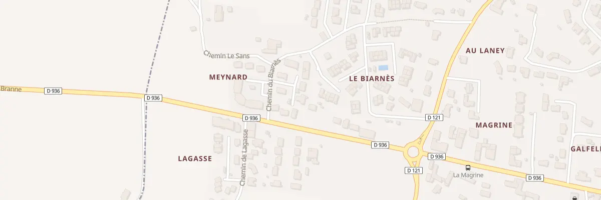 Plan du 6 Lot Les Meynards à Saint-Quentin-de-Baron