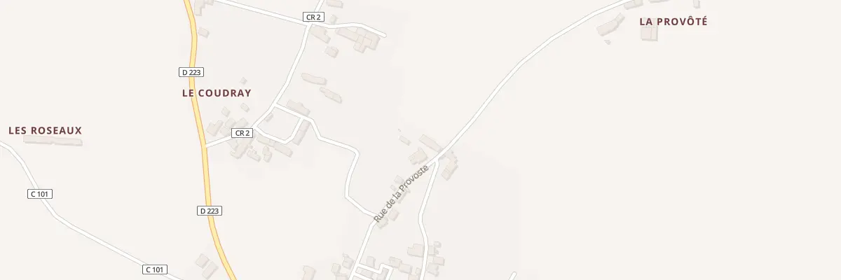 Plan du 15 Rue de la Provoste à La Pallu