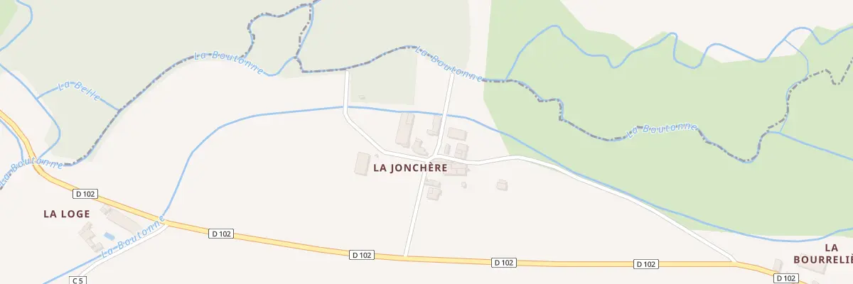Plan du 2 Imp de la Boutonne à Séligné