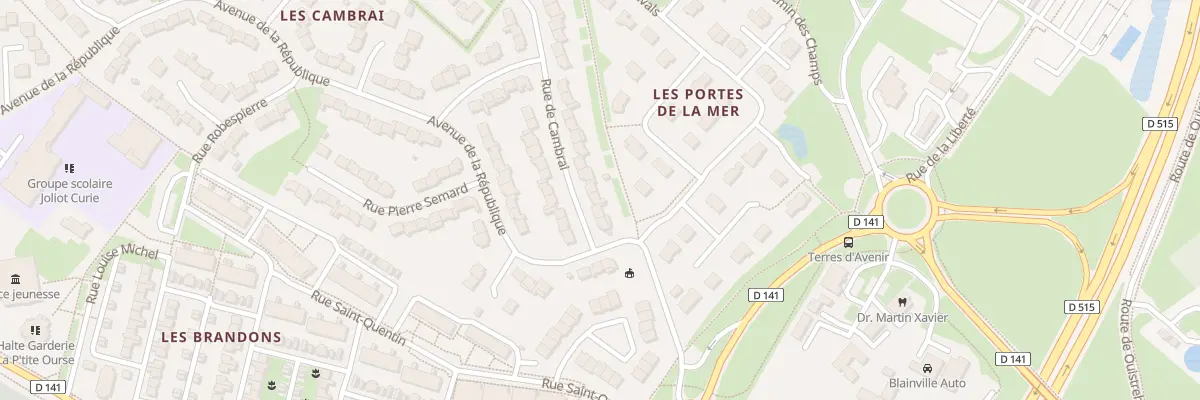 Plan du 6 Rue de Cambrai à Blainville-sur-Orne