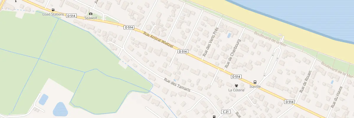 Plan du 254 Rue Amiral Wietzel à Hermanville-sur-Mer