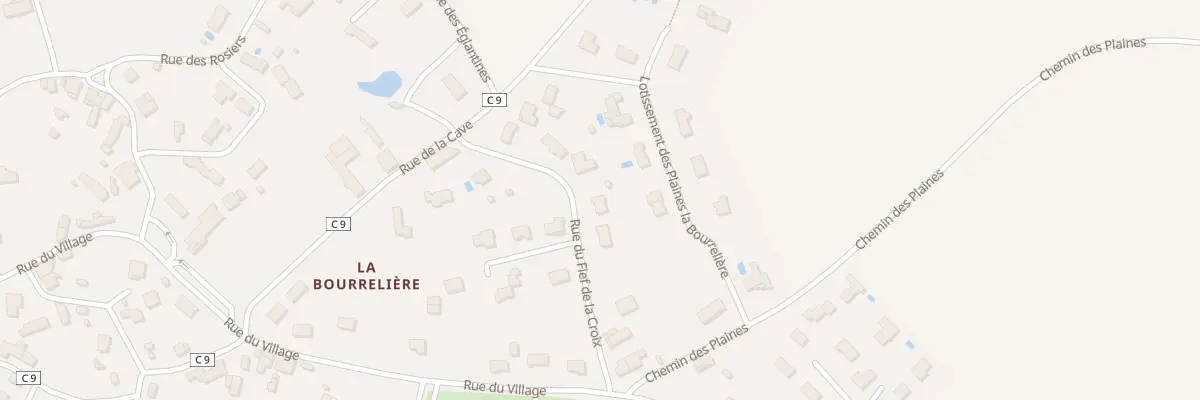 Plan du 7 Rue du Fief de la Croix à Luché-Thouarsais