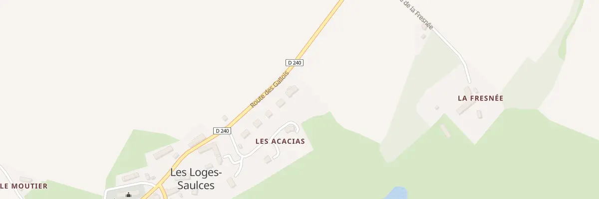 Plan du 5059 Lot des Acacias aux Loges-Saulces