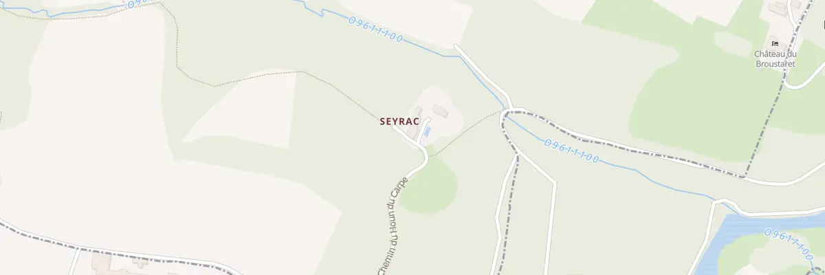 Plan du 435 Seyrac à Laroque