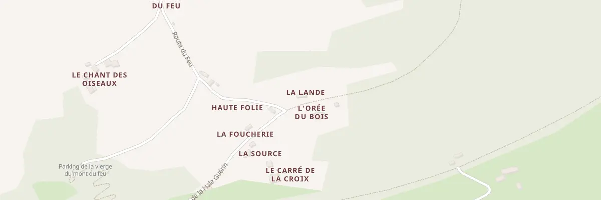 Plan du 1245 Rte de la Haie Guérin à Saint-Georges-sur-Erve