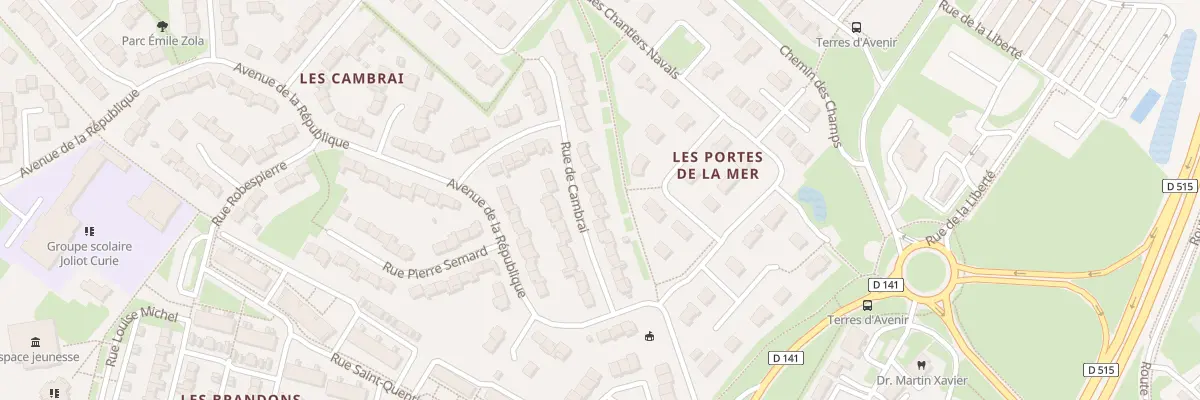 Plan du 16 Rue de Cambrai à Blainville-sur-Orne