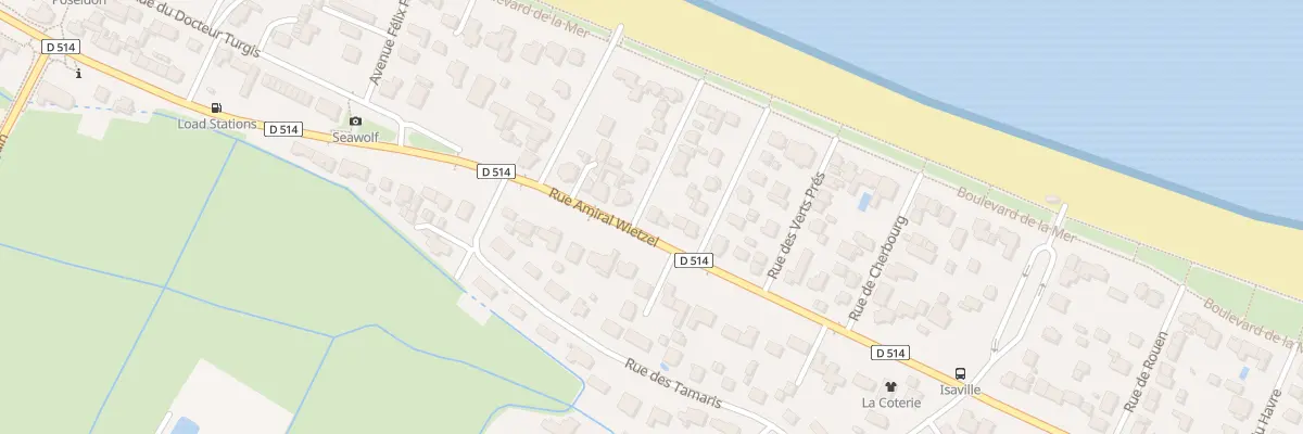 Plan du 221 Rue Amiral Wietzel à Hermanville-sur-Mer