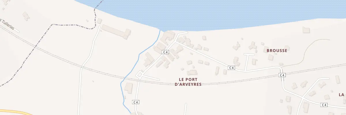Plan du 5 Rue du Moulin de la Mer à Arveyres