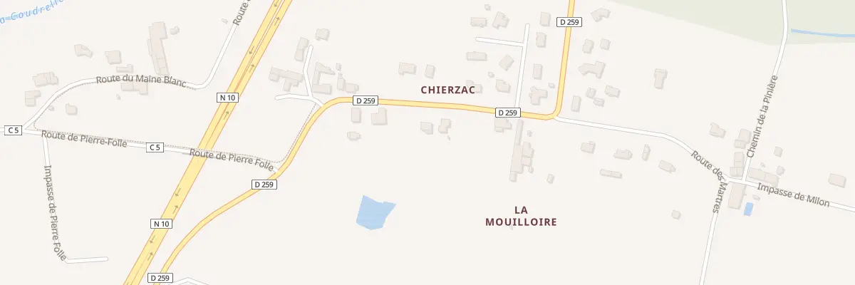 Plan du 5227 La Mouilloire à Bedenac