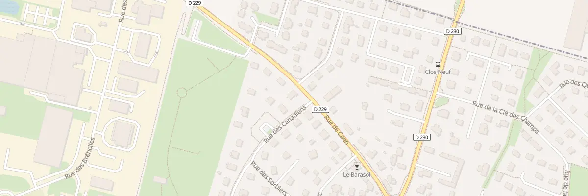 Plan du 15 Rue de Caen à Soliers