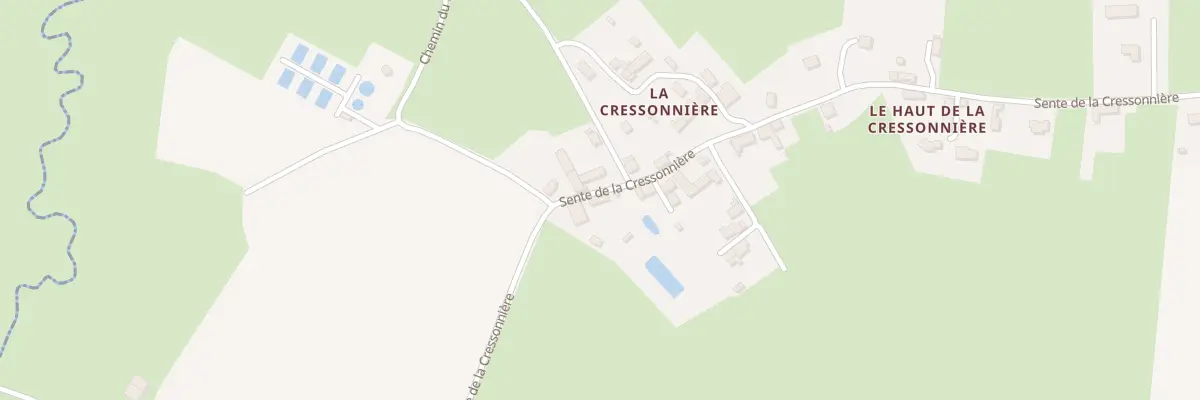 Plan du 53 Sen de la Cressonnière à Ussy
