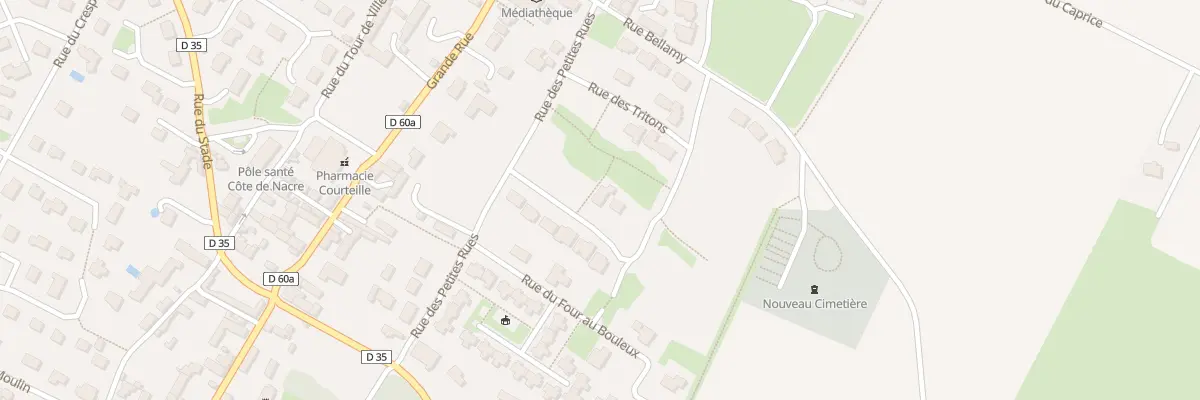 Plan du 3 Rue de la Salamandre à Colleville-Montgomery